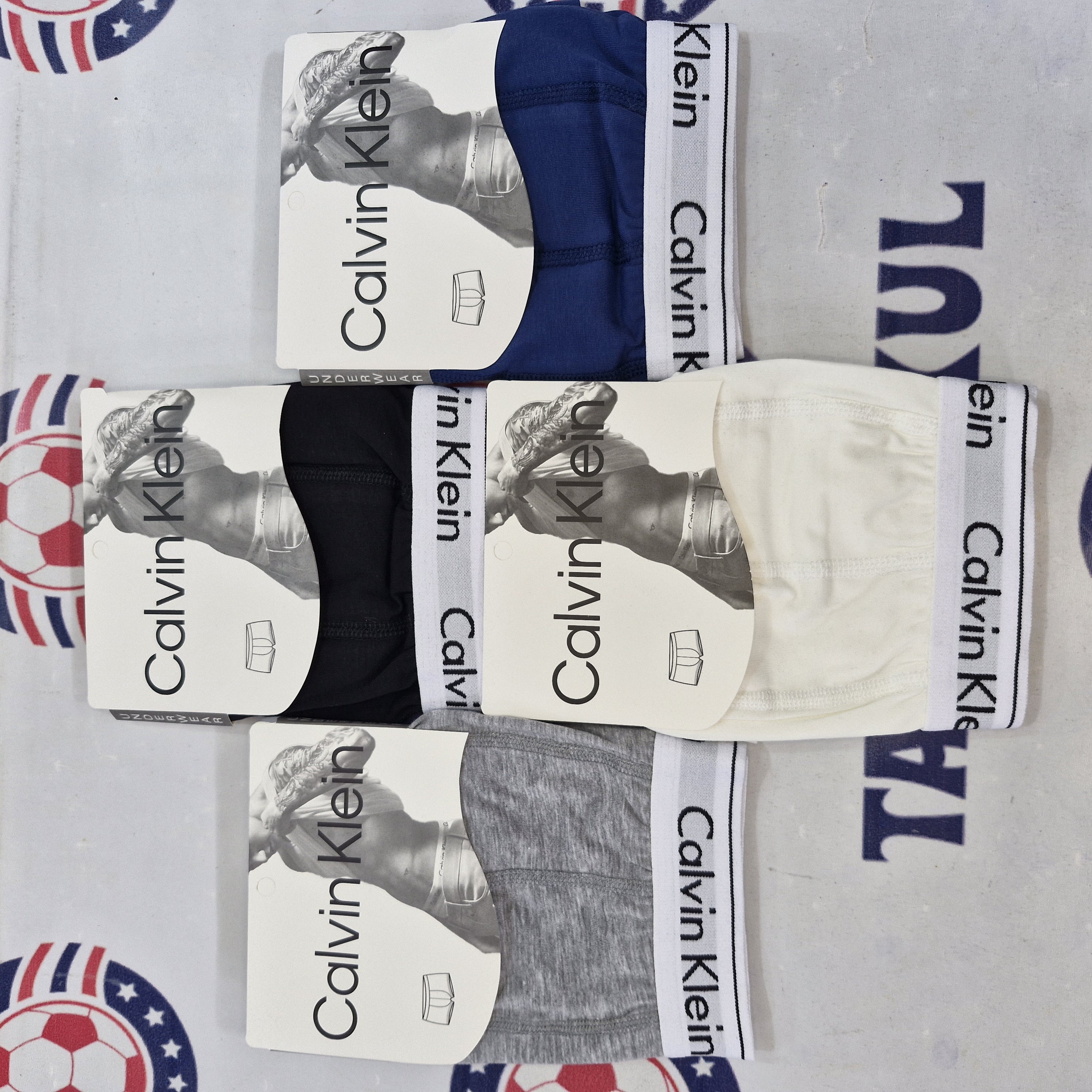 شورت مردانه Calvin Klein نخ پنبه ترک پادار سایز XXL