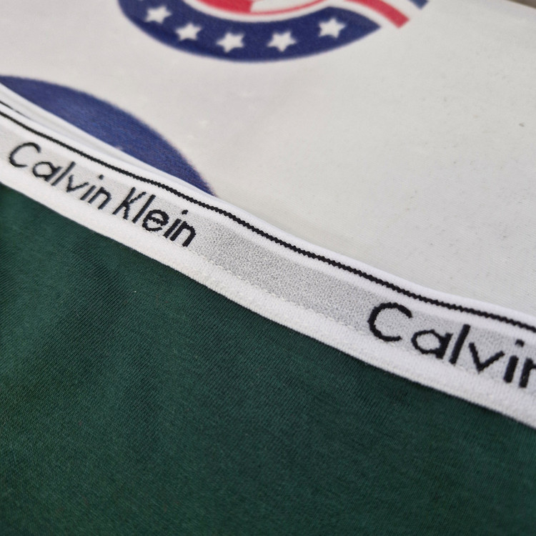 شورت زنانه Calvin Klein نخ پنبه اسلیپ سایز L
