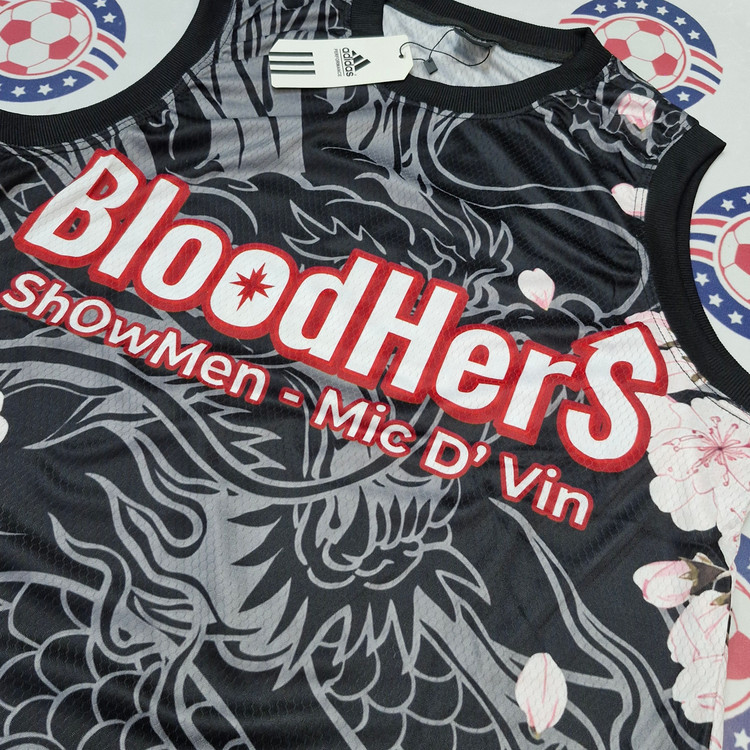 ست رکابی و شورت ورزشی طرح BloodHers | مناسب بسکتبال ، والیبال و بدنسازی
