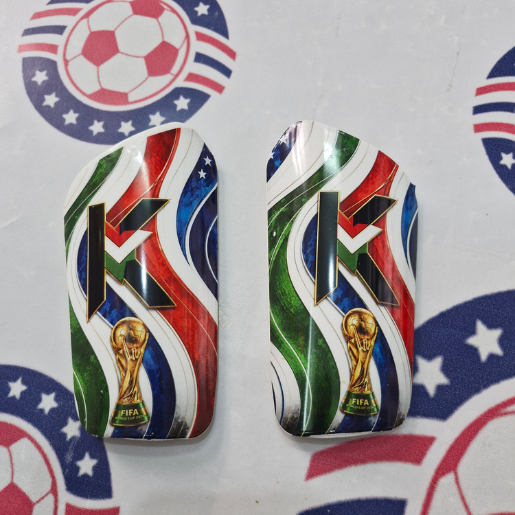 ساق بند فوتبال مدل جام جهانی 2026 بسته 2 عددی