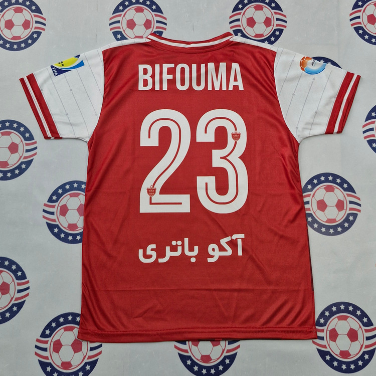 پیراهن شورت پسرانه اول پرسپولیس فصل ۱۴۰۵ بیفوما